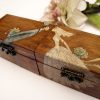Personalized rustic ring bearer box