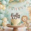 baby's 100th birthday, birthday party, 1st birthday, safari theme